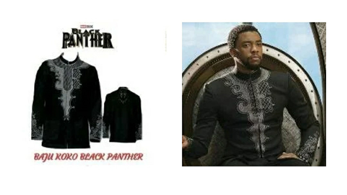 Wakanda Forever! Baju Koko Black Panther Viral di Media Sosial