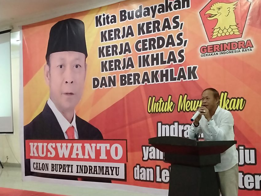 Kuswanto Himpun Kekuatan Menangi Pilkada Indramayu 2020, Kumpul dengan Partai di Hotel