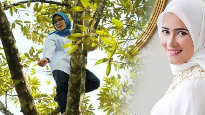 Aksi Panjat Pohon Bupati Lebak Viral, Begini Potret Cantik Iti Octavia, Lihatlah Masih Awet Muda!