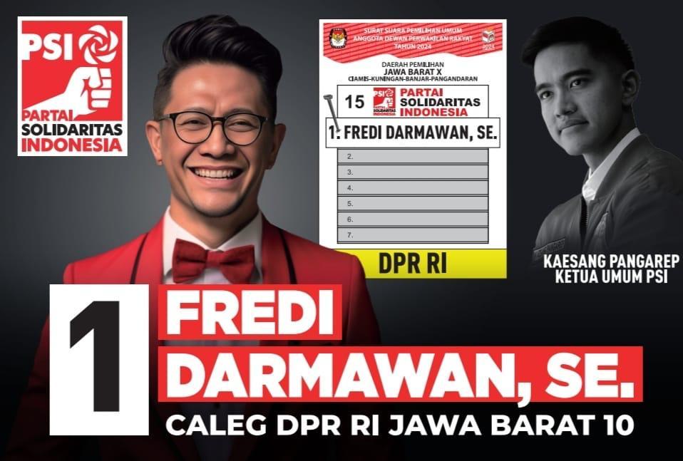 Deklarasi Dukung PSI & Menangkan Prabowo-Gibran, Fredi Darmawan Mohon Seluruh Relawan Jokowi All In