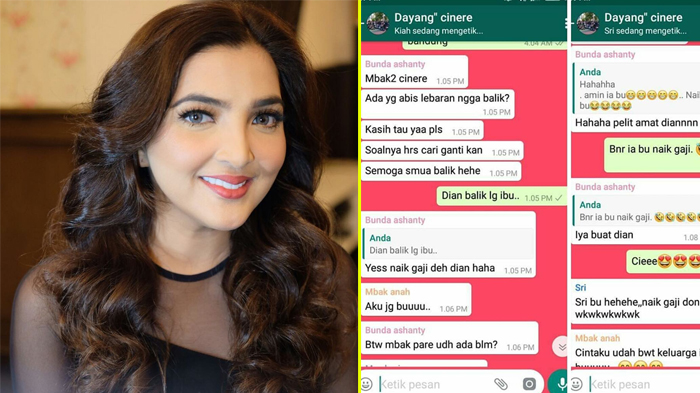 Chat WA Ashanty dengan Para ART Bocor, Isinya Bikin Netizen Salut