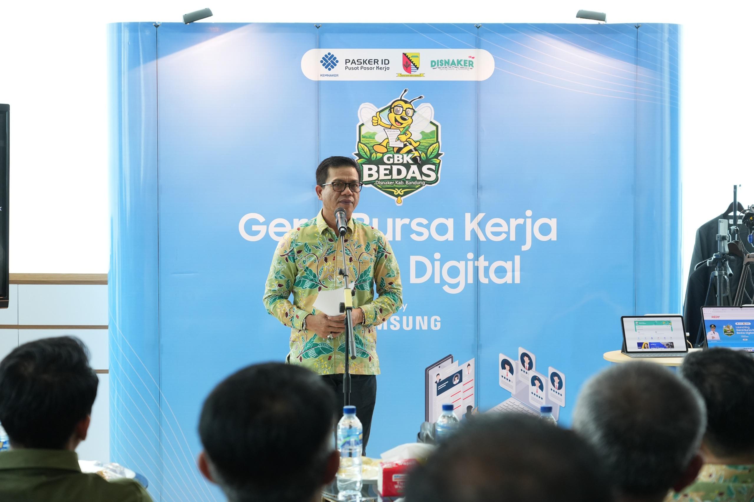 Pemkab Bandung Resmi Luncurkan GBK Bedas Digital: Targetkan 20 Ribu Serapan Kerja Per Tahun