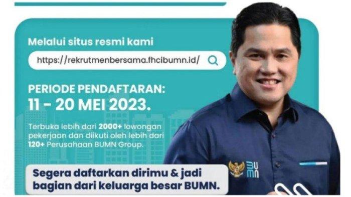 Daftar Perusahaan BUMN yang Buka Lowongan Kerja untuk Lulusan SMA/SMK di Rekrutmen Bersama BUMN 2023
