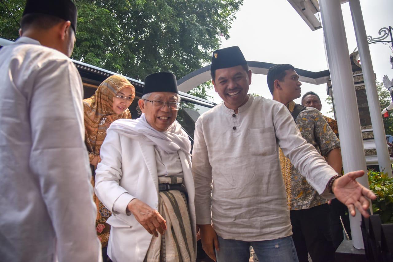 Wajah Ma'ruf Amin Diedit Jadi Sinterklas dalam Legenda Natal, Ma'ruf Amin Marah? Pelaku Minta Maaf