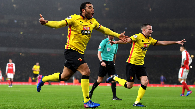 Usai Acungkan Jari Tengah Ke Fans Chelsea, Deeney Tidak Mendapatkan Hukuman