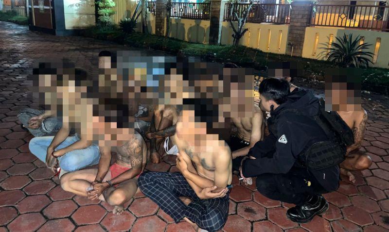 Kelompok Pemuda Diamankan Tim Si Jalak Presisi, Mau Nyerang Karena Temannya Dibacok di Kab Bandung