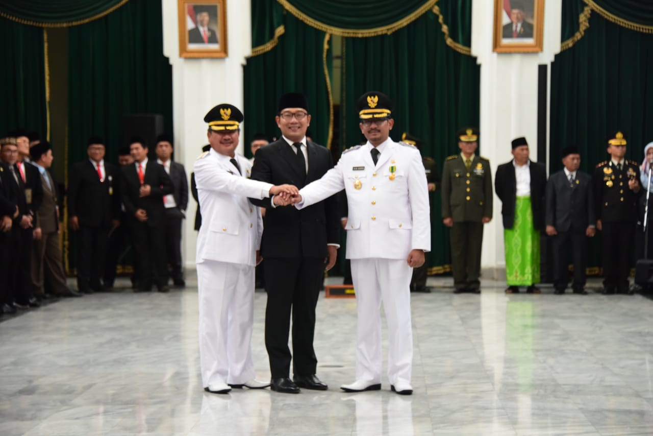 Rudy dan Helmi Resmi Dilantik, Pimpin Garut 2 Periode, Bakal Genjot Pariwisata di Antaranya Bagendit