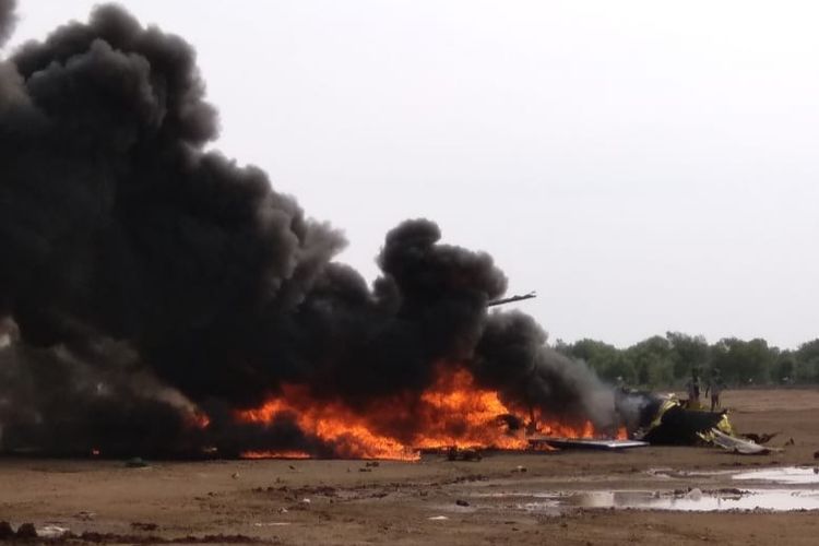 Fakta Helikopter Mi-17, Penumpang Terpental Berteriak Minta Tolong Lalu Terdengar Suara Ledakan