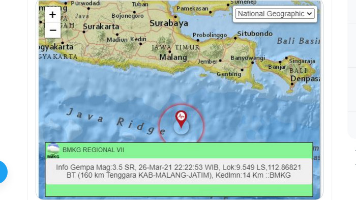 Gempa Terkini, Dalam 30 Hari Terakhir Indonesia Diguncang 18 Kali Gempa 5 SM, Terbesar di Padang
