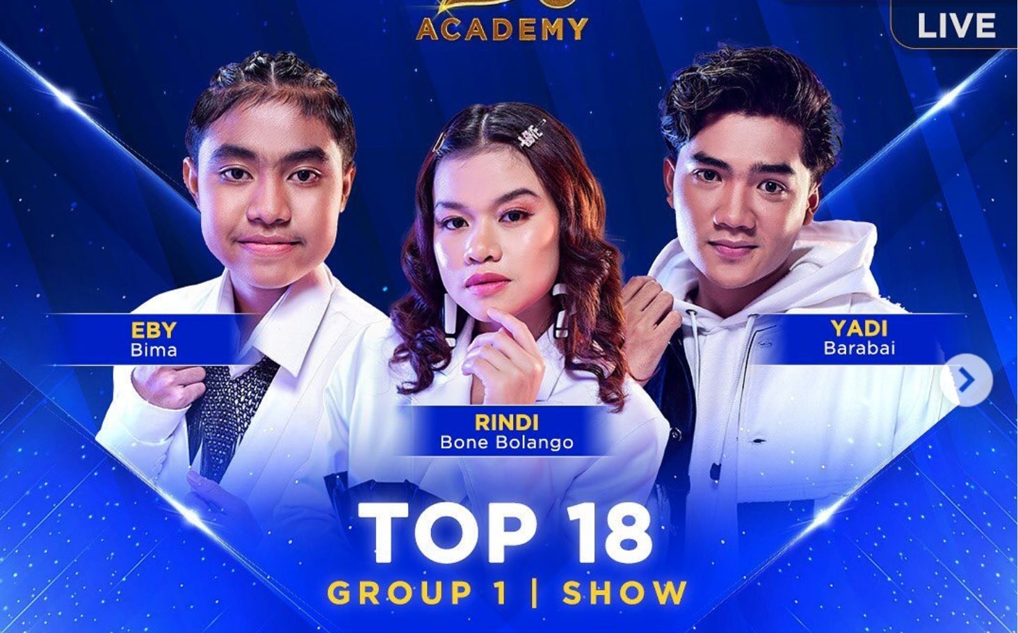 HASIL Polling Sementara D Academy 5 Grup 1 Tadi Malam Babak Top 18 Besar, Gadis 16 Tahun Terancam