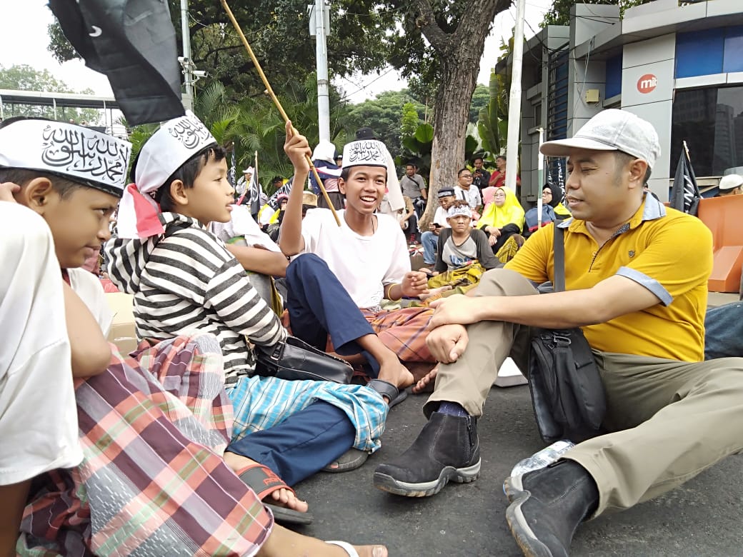 Miris, Ratusan Anak Terlibat Aksi Mujahid 212 di Jakarta, KPAI Tak Diam, Temukan Fakta Mengejutkan