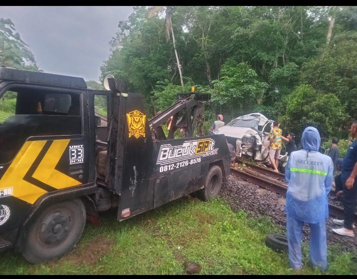 Kecelakaan Maut Kakak Adik Ditabrak KA di Ciamis, Antar Gas Malah Tertemper, 1 Tewas 1 Luka Berat