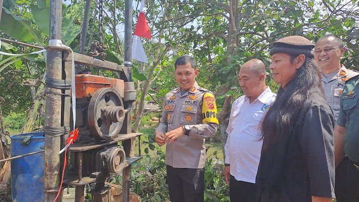 13 Tahun Krisis Air Bersih, Warga Gunungbatu Dapat Bantuan Sumur Bor dari Kapolres Sukabumi Kota