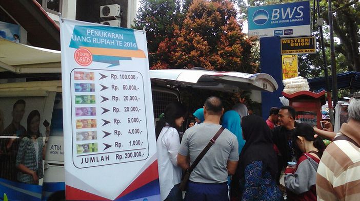 Mau Tukar Uang Baru? Ini Empat Lokasi Penukaran Hari Ini