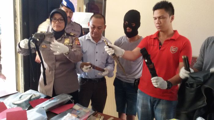 Dor! Pelaku Pencurian dengan Kekerasan di Arjasari Itu pun Tersungkur Saat Hendak Kabur