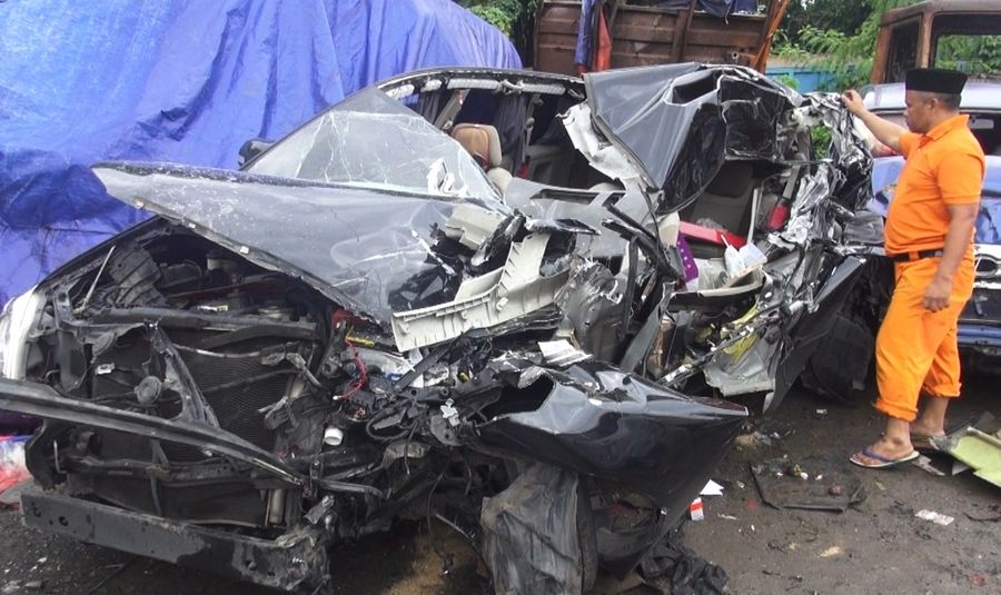 Kecelakaan di Tol Cipularang, Wakil Ketua DPRD Banjar dan Ajudannya Meninggal Dunia