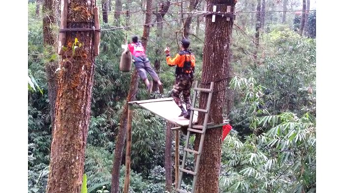 Puluhan Atlet Muda Bulutangkis Jalani Penggemblengan Mental Melalui Outbound PB Djarum 2018