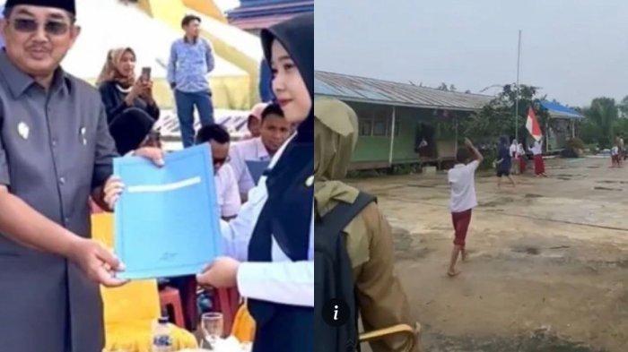 Viral, Kisah Guru di Jambi Ngajar di Sekolah Tengah Hutan, Lewati Sungai hingga Jalan Berlumpur