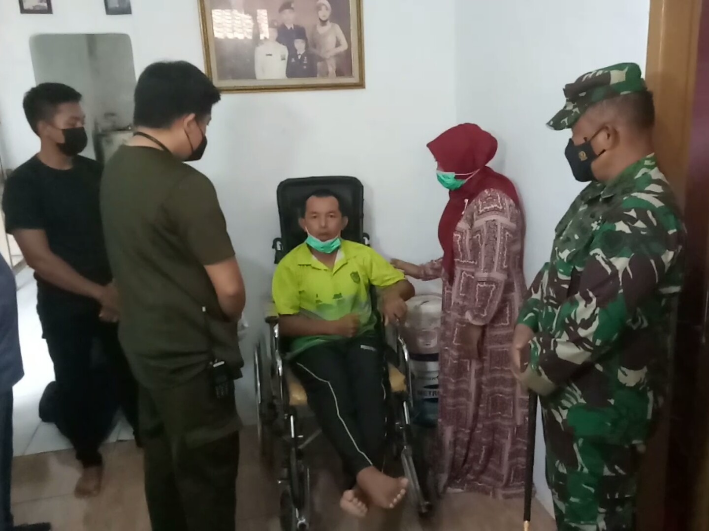 Kopka Ade yang Lumpuh Diserang Tawon Akhirnya Dijemput Tim Medis RSPAD Gatot Soebroto