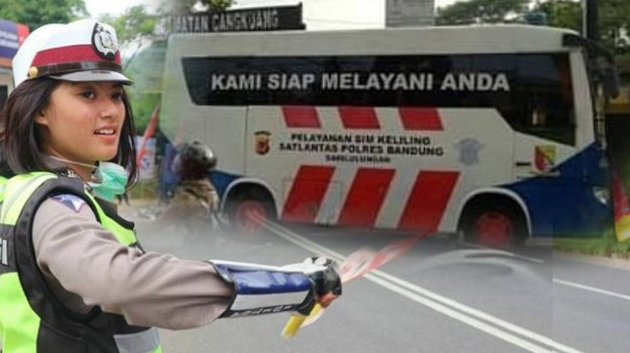 Layanan SIM Keliling Polres Bandung pada Selasa 6 Agustus 2019 Hadir di Cicalengka