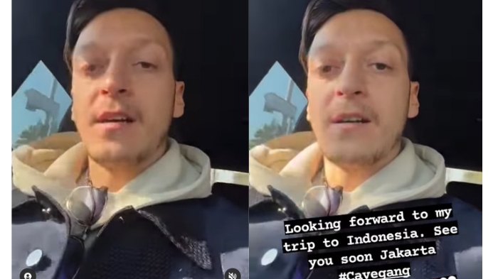 Mesut Oezil Tulis Ini dalam Instagram, Berangkat ke Jakarta, Gabung dengan RANS Cilegon FC?