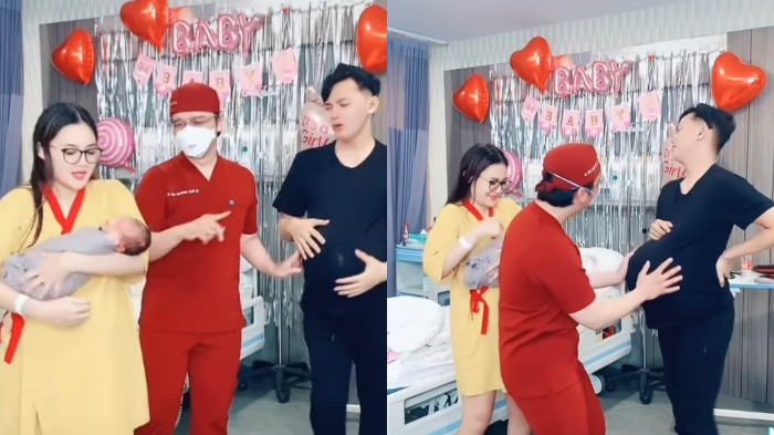 Gaya Nella Kharisma Joget TikTok Sambil Gendong Bayi, Tingkah Dory Harsa Malah Tak Disangka-sangka