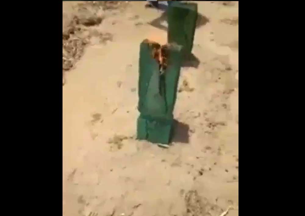 Geger Nisan di Pemakaman Umum Tiba-tiba Keluarkan Asap Lantas Terbakar, Ini Kata Saksi Mata