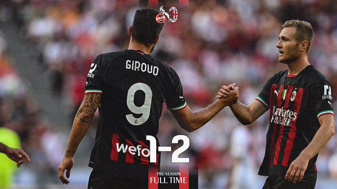 AC Milan Kalah, Sudah Kebobolan di Menit Kedua Saat Laga Persahabatan di Hongaria