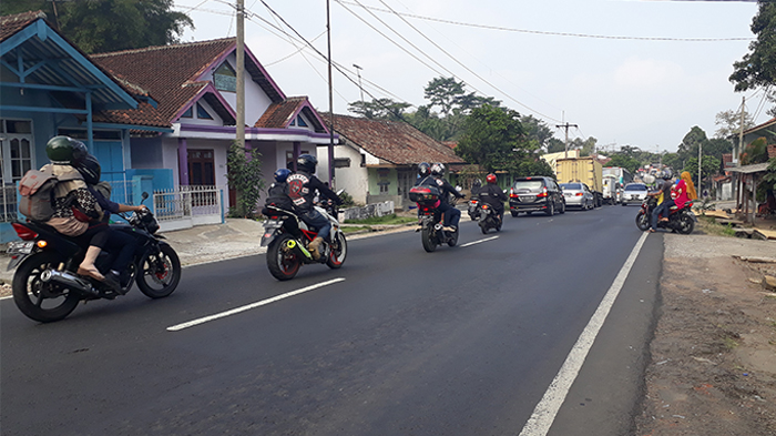 Volume Lalu Lintas Mulai Meningkat di Perlintasan Jalur Mudik Tasikmalaya, Didominasi Pemotor