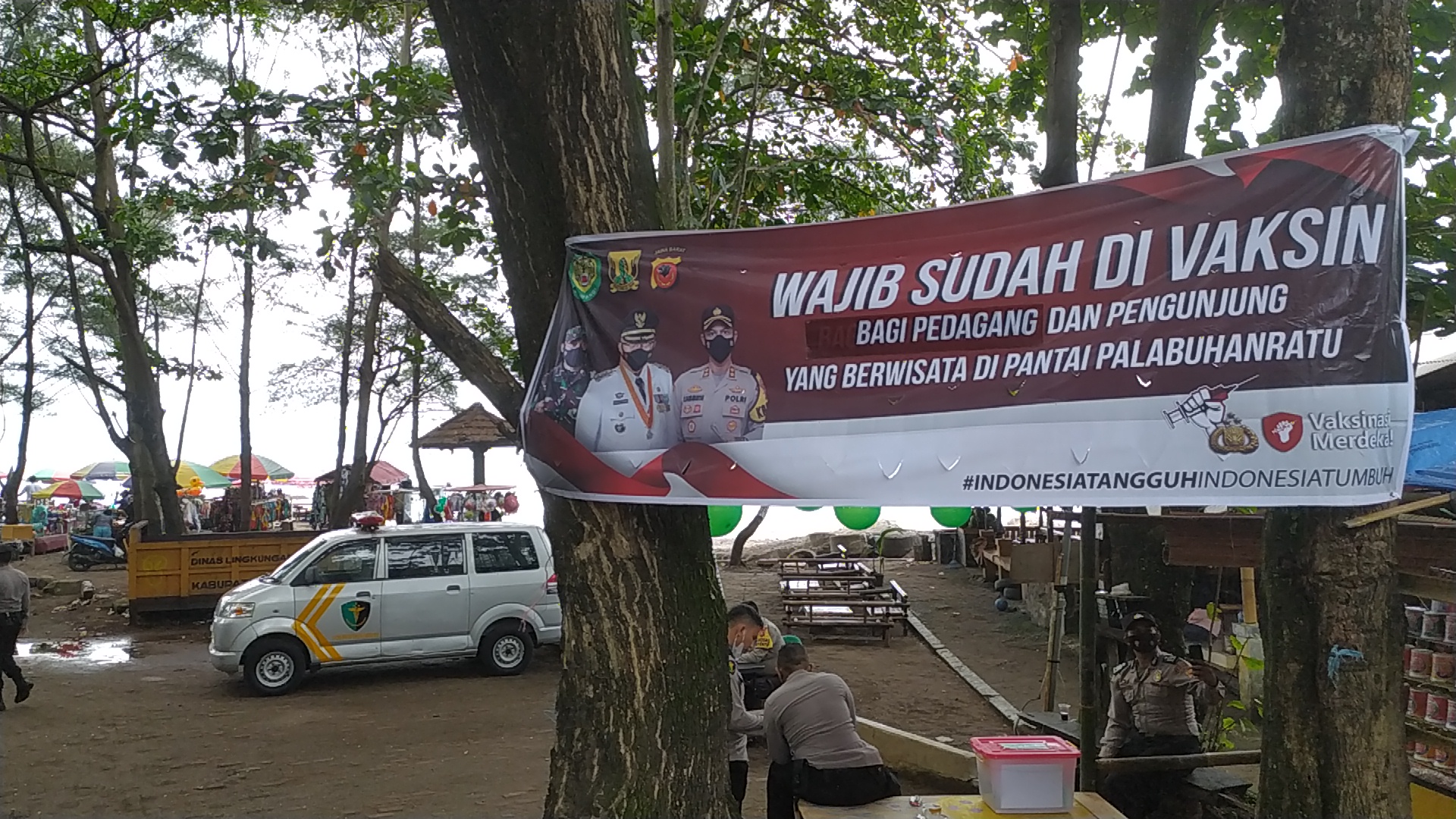 Mau Liburan ke Pantai di Sukabumi? Harus Sudah Divaksin, Jika Tidak, Polisi Akan Lakukan Ini