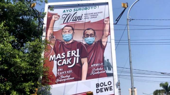 Hasil Quick Count Pilkada Surabaya, Ery Cahyadi Unggul Telak di 3 Lembaga Survey