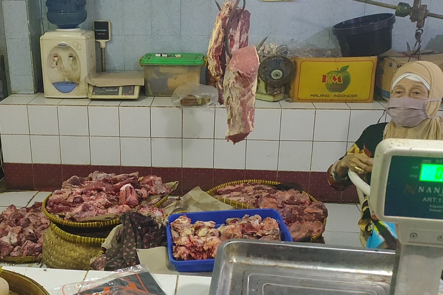Harga Naik, Pedagang Daging Sapi di Majalengka Bingung, Mulai Ditinggal Pembeli
