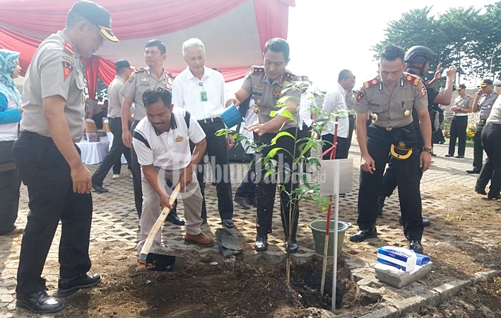 Sespimma Polri Angkatan 60 Tanam 2.100 Pohon, Bentuk Dukungan Program Penghijauan