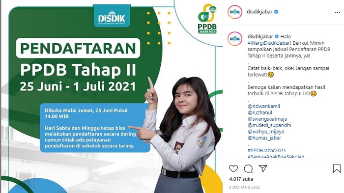 Cara Mengisi Data di Link Pendaftaran PPDB Jabar SMA Jalur Zonasi, Masih Dibuka Sampai 1 Juli