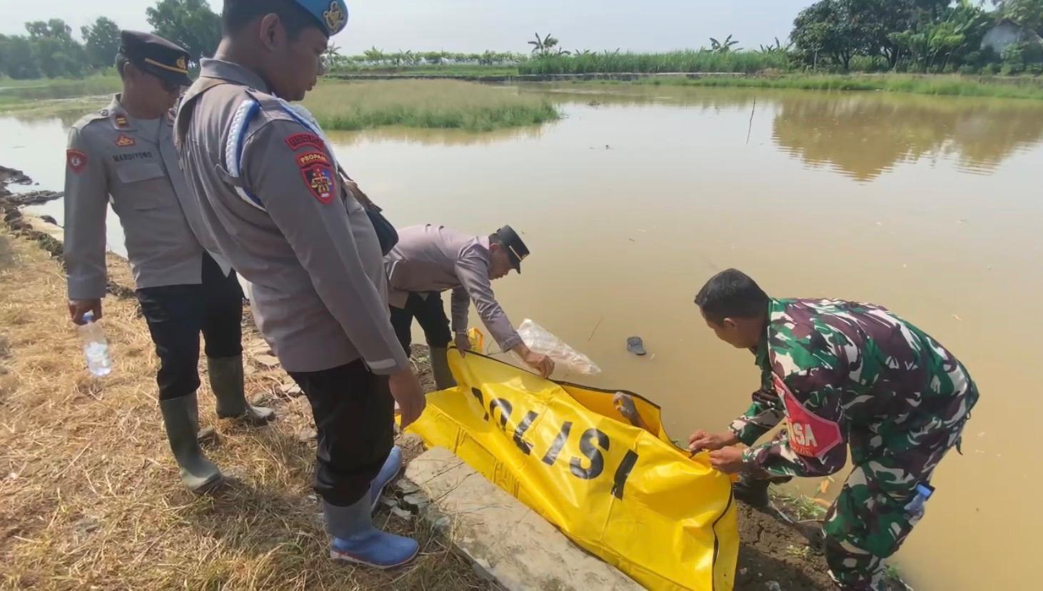 Geger Penemuan Mayat Pria Mengambang di Sungai Cibuaya Majalengka, Ditemukan Warga Saat Buang Sampah