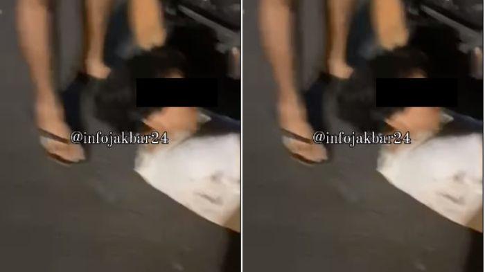 Viral Video Pengeroyokan Pria Dituduh Maling di Grogol, Korban Teriak Minta Tolong, Wajah Ditendang