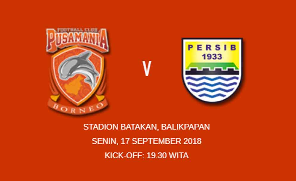 Link Live Streaming Indosiar Borneo FC vs Persib Bandung, Nanti Malam