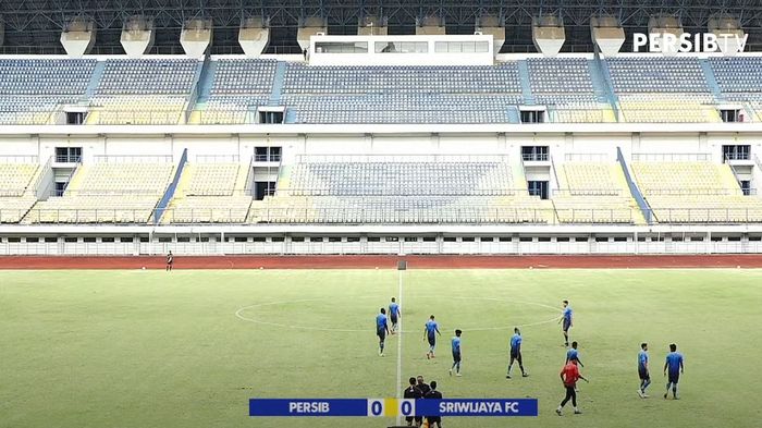 Uji Coba Persib Bandung - Sriwijaya FC berakhir Imbang, Lima Pemain ini Ciptakan Peluang Nyaris Gol
