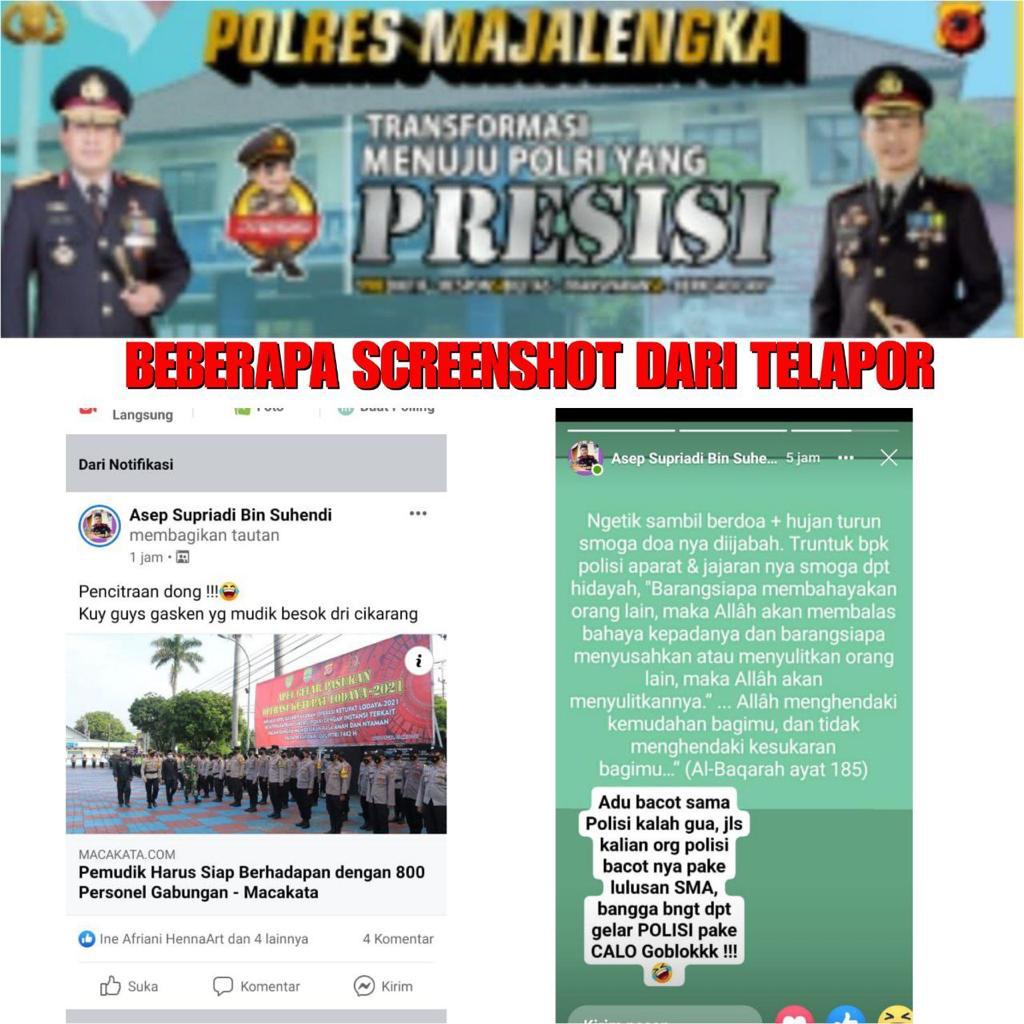 Pemudik Asal Majalengka yang Dinilai Menghina Polisi Ternyata Positif Covid-19