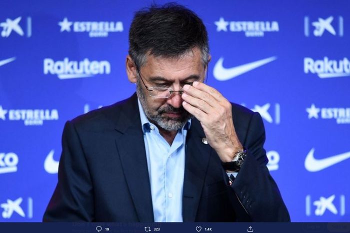 Barcelona Pastikan Mosi Tidak Percaya kepada Josep Maria Bartomeu Tetap Berlanjut