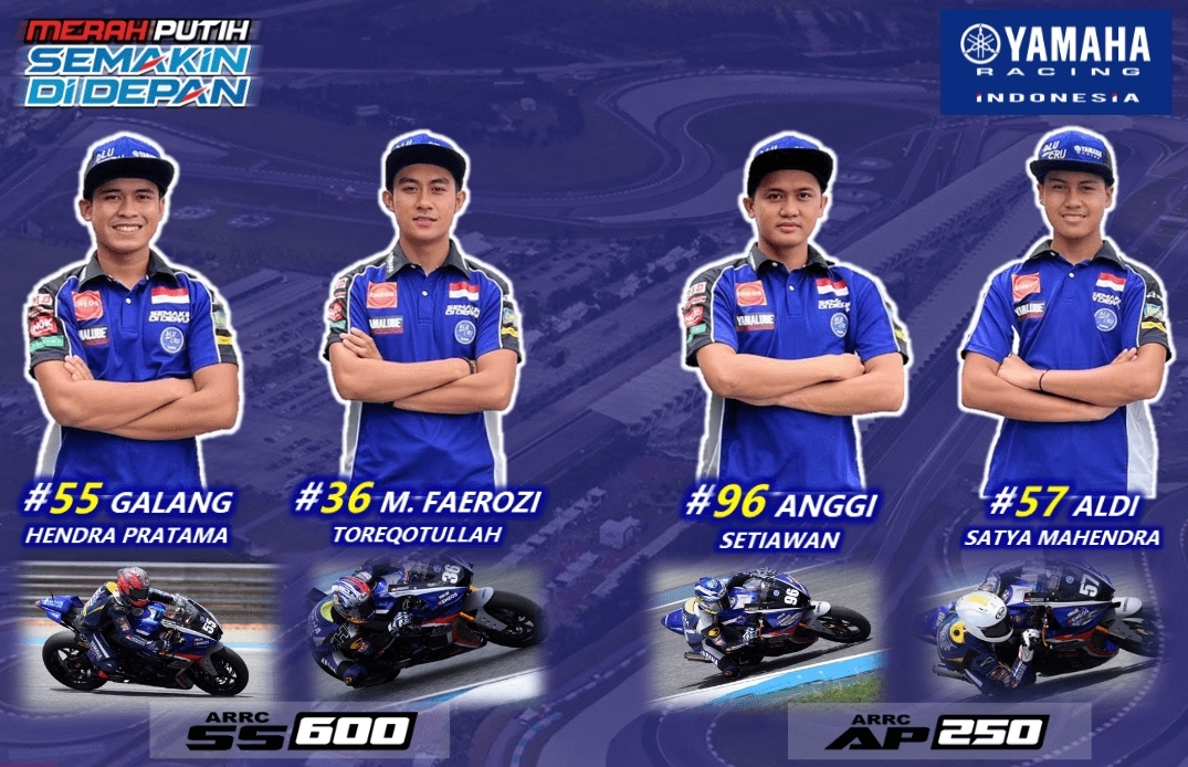 Tim Yamaha Racing Indonesia Siap Berlaga di Seri Kedua ARRC 2022 Sepang, Berikut Jadwal