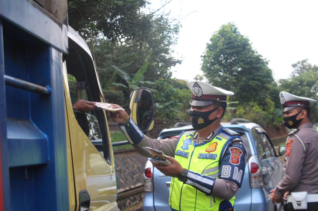 Seminggu Operasi Patuh Lodaya 2020 di Ciamis , 1.212 Pengendara Ditegur dan 646 Lainnya Ditilang