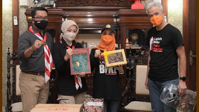 Ridwan Kamil Bertemu Ganjar Pranowo di Semarang, Bicarakan Pilpres 2024?