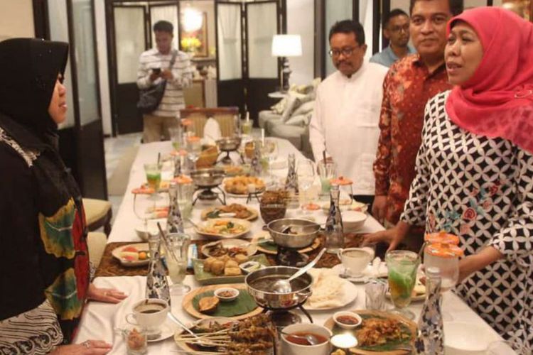 Risma Bertemu Khofifah Indar Parawansa di Restoran, Ternyata Bahas Soal Ini