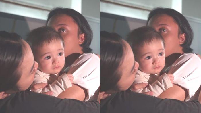 MOMEN Haru Rizky Febian Berlinang Air Mata Bertemu Lagi dengan Baby Adzam, Dekap Erat: Ini Aa Kangen