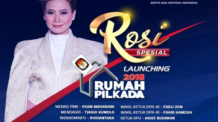 LIVE STREAMING: ROSI Spesial, Launching Rumah Pilkada, Ada Pejabat Negara Bakal Ngeband Lho