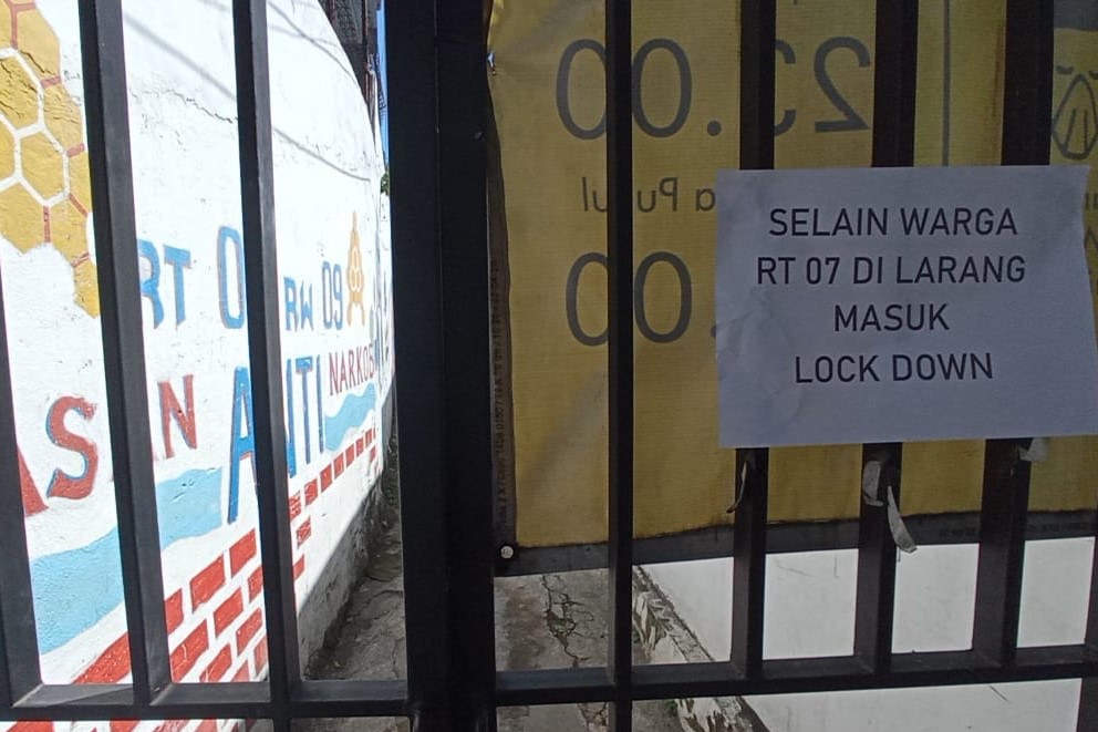 Kasus Positif Covid-19 di Bandung Melonjak, Giliran RW 7 Kelurahan Dago Di-Lockdown