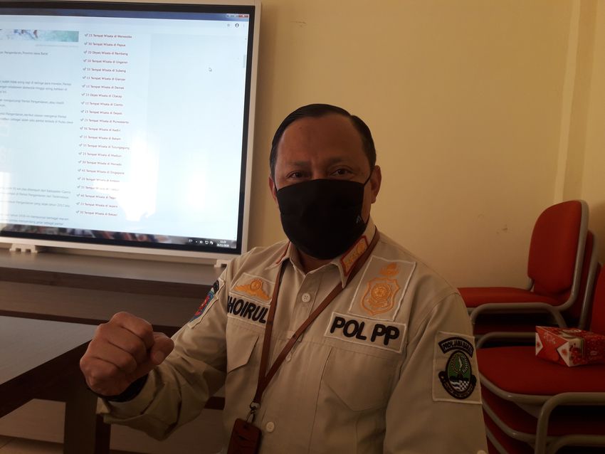 Satpol PP Jabar Ingatkan Protokol Kesehatan Kampanye Pilkada Pangandaran 2020, Maksimal 50 Orang