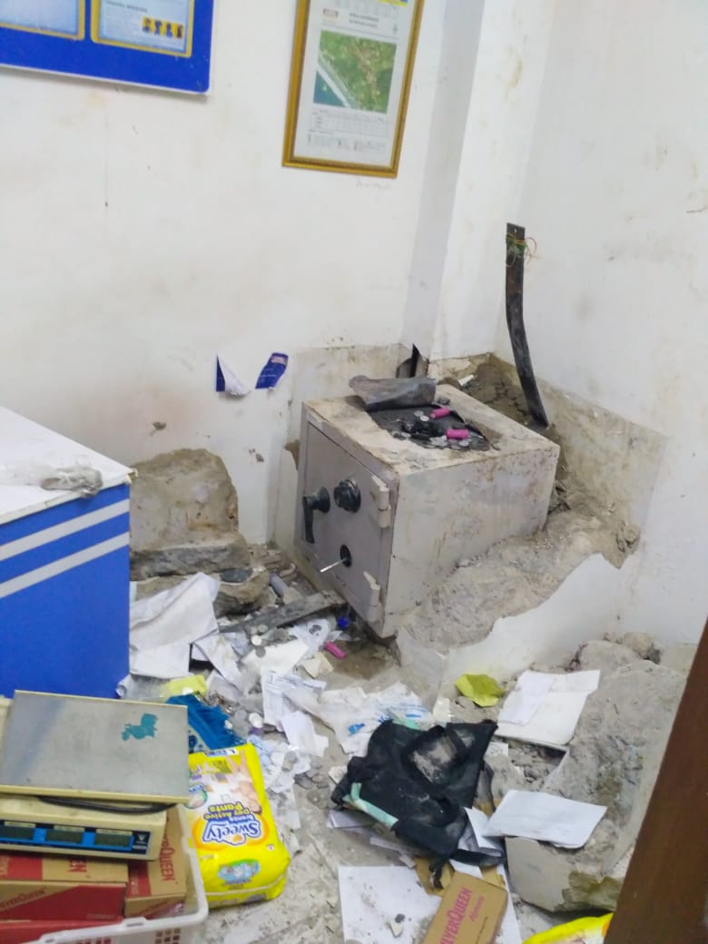Selain Membobol ATM, Maling juga Bobol Brankas Minimarket di Palabuhanratu Sukabumi
