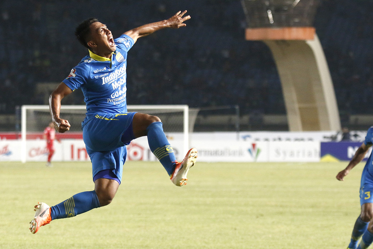 Borong Gol Kemenangan Persib, Febri Persembahkan Gol Spesial kepada Sosok Ini,